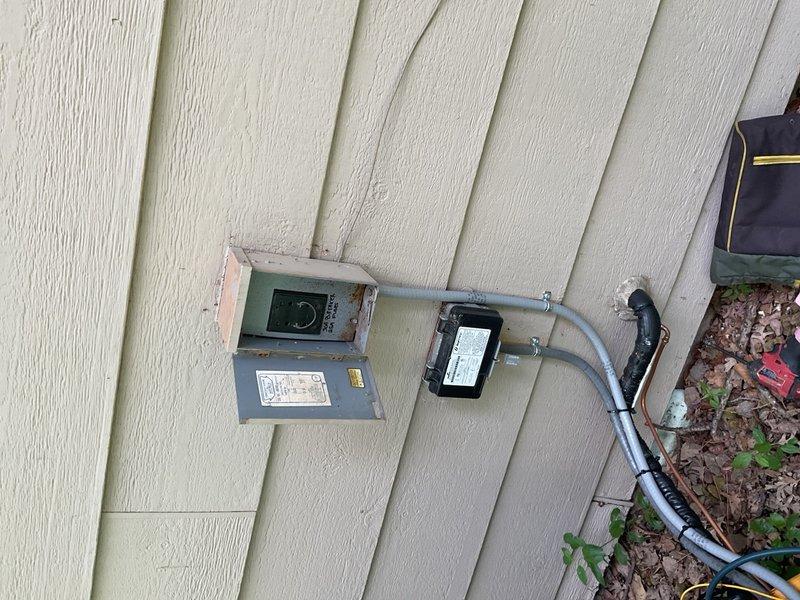 Responded to no cooling call on newly installed residential air conditioning system. Upon arrival, diagnosed failed 25-amp fuse in outdoor disconnect switch. Replaced defective fuse and adjusted refrigerant charge to manufacturer specifications. Verified proper system operation with all parameters within normal range.