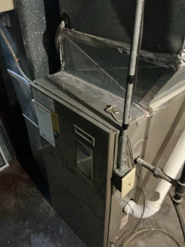 Responded to no-cool complaint on a 1993 residential air conditioning system. Upon inspection, found failed capacitor preventing compressor operation. Replaced defective capacitor and performed full system evaluation. Testing revealed compressor drawing high amperage and system running low on R22 refrigerant. Due to age of equipment, obsolete refrigerant type, and compressor condition indicating potential imminent failure, advised customer this repair is temporary and recommended full system replacement. Scheduled replacement estimate for following day.
