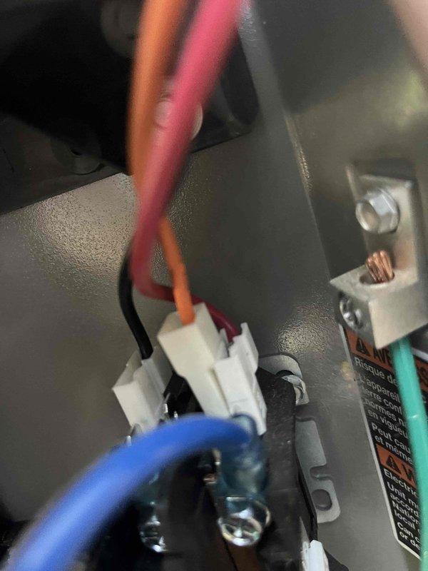 Responded to warranty service call for non-functioning outdoor unit. Diagnosed failed condenser fan motor and replaced with new motor under full parts and labor warranty coverage. Verified all electrical connections, tested system operation, and confirmed proper function of replacement fan motor upon completion.