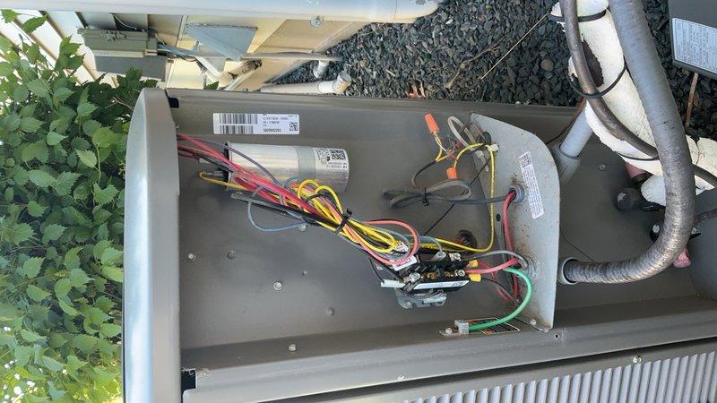 Performed comprehensive seasonal maintenance on both air conditioning and furnace systems, including thorough cleaning of all components, electrical testing with multimeter readings, and full operational verification. Inspected air exchanger unit and identified failed blower motor requiring replacement due to age and electrical failure. Coordinated scheduling with sales representative to provide estimate for complete air exchanger replacement, as repair of existing unit is not cost-effective given its condition and age.