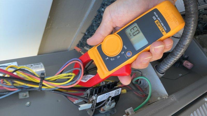 Performed comprehensive seasonal maintenance on both air conditioning and furnace systems, including thorough cleaning of all components, electrical testing with multimeter readings, and full operational verification. Inspected air exchanger unit and identified failed blower motor requiring replacement due to age and electrical failure. Coordinated scheduling with sales representative to provide estimate for complete air exchanger replacement, as repair of existing unit is not cost-effective given its condition and age.