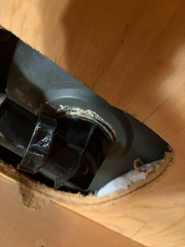 Responded to a bathtub leak causing water damage to the ceiling below. Upon inspection, identified that the drain stopper had been cross-threaded into the waste pipe, creating an improper seal and allowing water to escape. Removed the inlet pipe assembly, cleaned the threads, and properly reinstalled and resealed the stopper to eliminate the leak. Tested the drain system to confirm proper operation and verify no further water intrusion.