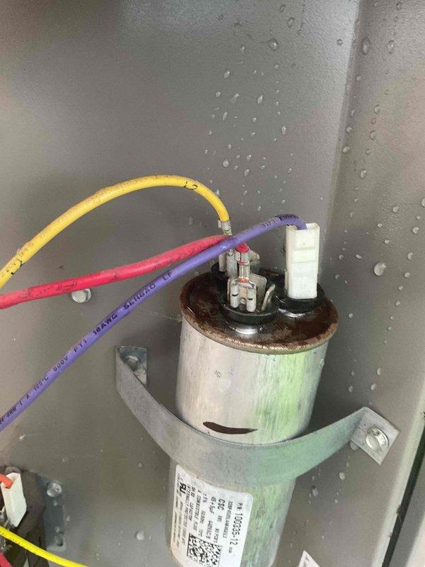 Completed comprehensive BOGO tune-up service on a 4-year-old air conditioning system and furnace. Replaced dirty air filter and performed thorough cleaning of heavily soiled condenser coil to restore optimal airflow and heat transfer efficiency. Inspected capacitor connections and GFCI-protected outdoor disconnect, confirming all electrical components operating within normal parameters.