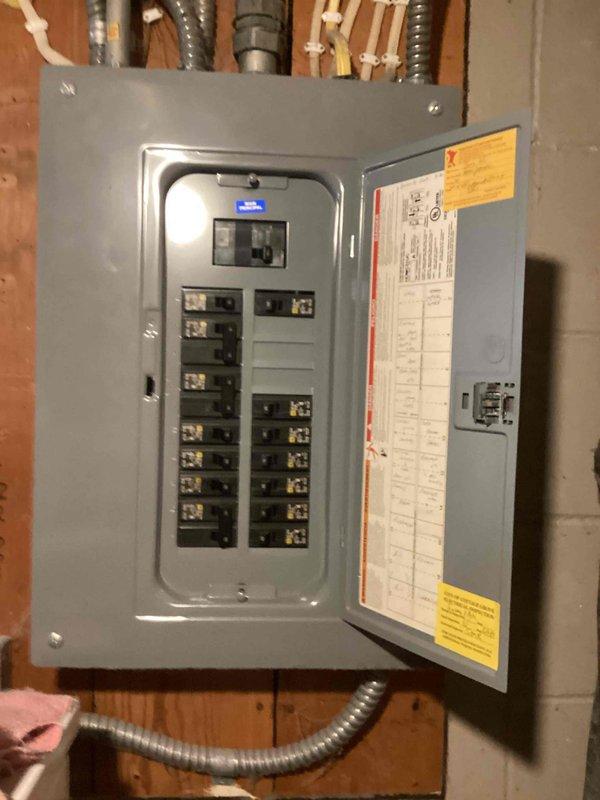 Completed comprehensive air conditioning tuneup on 4-year-old system. Performed standard maintenance procedures including refrigerant pressure and temperature readings, electrical system inspection at breaker panel, and full system diagnostics. All components operating within normal parameters with no deficiencies noted.