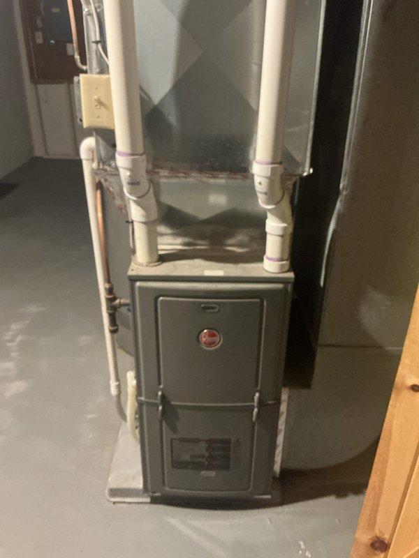 Responded to refrigerator water line leak caused by improperly tightened connection. Identified problematic pierce valves on both the reverse osmosis system and refrigerator supply lines. Replaced pierce valves with tee fittings and quarter-turn angle stops for improved shutoff capability and future serviceability. Removed inline filter from refrigerator supply line, disconnected and removed shark bite fittings, and reconnected water line to refrigerator with proper connections to eliminate leak.