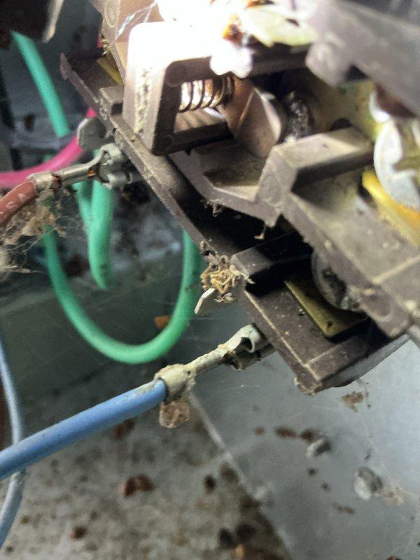 Completed routine cooling maintenance tune-up on 29-year-old R22 air conditioning system. Performed comprehensive system inspection, coil cleaning, and electrical component evaluation. Replaced failed dual capacitor and pitted contactor to restore proper system operation and prevent potential failure during cooling season.