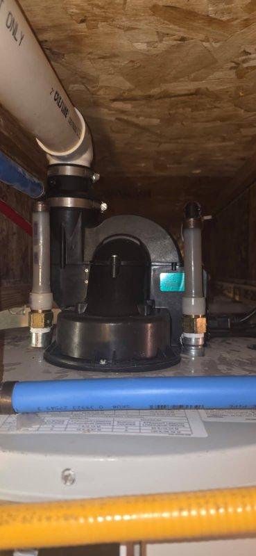 Responded to no hot water call on a 50-gallon natural gas water heater. Upon inspection, diagnosed failed pilot assembly preventing unit from maintaining flame and heating water. Due to age and condition of the existing Bradford White 38-gallon unit and extent of component failure, provided estimates for complete water heater replacement rather than repair of the pilot assembly system.
