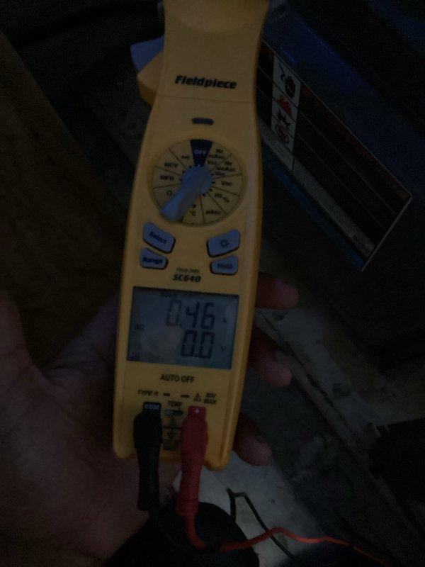 Completed comprehensive HVAC maintenance on 8-year-old Armstrong air conditioning unit and 9-year-old Armstrong furnace. Performed AC tune-up including system performance evaluation, flue gas analysis showing 94.8% efficiency with acceptable combustion readings (13 ppm CO, 7.8% O2), and electrical measurements confirming proper amperage draw. Customer reported outdoor unit operating louder than normal; inspection confirmed unit functioning correctly within manufacturer specifications with both heating and cooling systems in good working order.