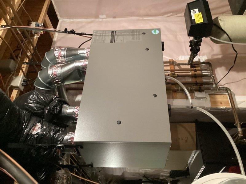 Replaced defective E30 control board under warranty on Lennox HVAC system. Inspected and verified all wiring connections at the A2L sensor board and furnace board, ensuring proper terminations and organized wire routing. Cycled the system through complete heating operation to confirm proper functionality of the new control board and verified all safety controls were operating within normal parameters.