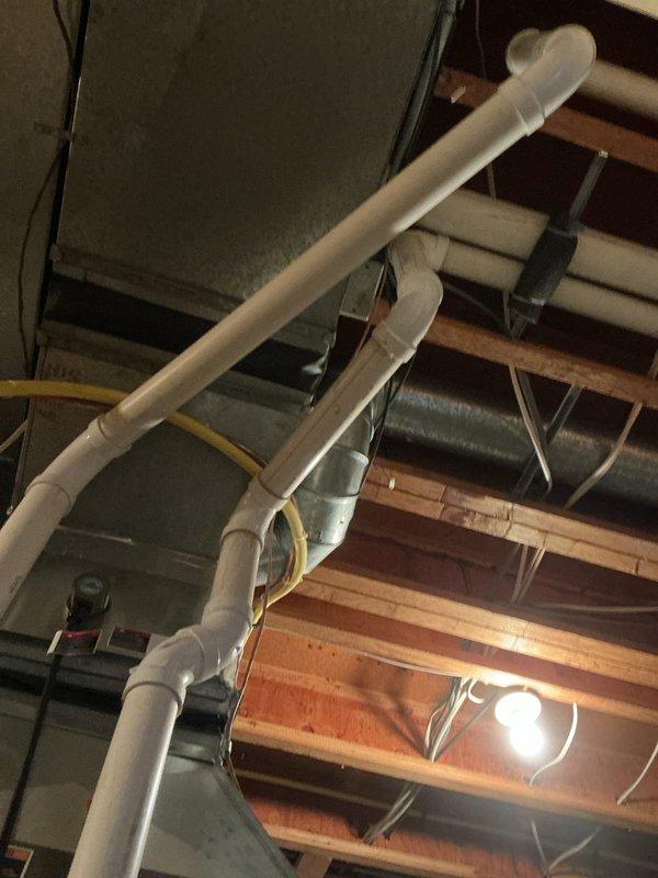 Completed comprehensive air conditioning and furnace tune-up on 5-year-old HVAC system. Replaced dirty humidifier pad and system filter to restore proper airflow and humidity control. All equipment inspected and found operating within normal parameters with no issues identified at this time.