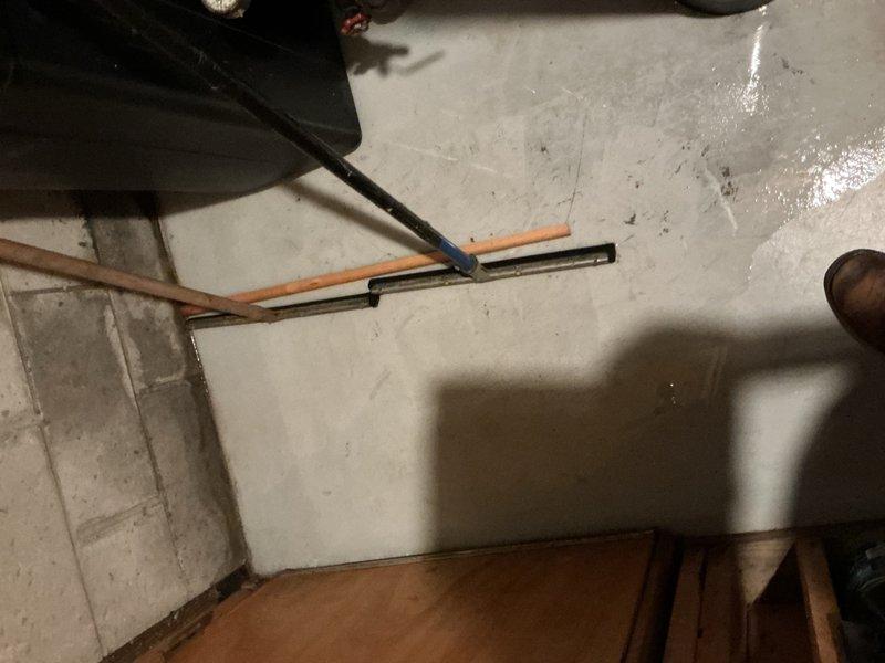 Responded to water leak in mechanical room. Upon inspection, identified the source as a leaking temperature and pressure relief valve on the boiler. Released excess pressure from the system and shut off the automatic fill valve to stop the leak. Additionally, installed a new sink faucet and drain assembly in the bathroom to replace the broken pop-up drain stopper. Advised homeowner that the auto fill valve remains off and recommended scheduling a follow-up appointment upon return from vacation to verify the floor remains dry and complete replacement of the auto fill valve if necessary.