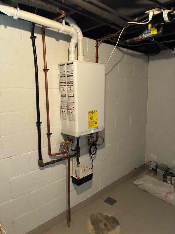 Performed comprehensive preventive maintenance on residential air conditioning system and tankless water heater. Cleaned outdoor condenser coil, inspected all electrical components and connections, verified proper operation with 20-degree temperature differential across evaporator coil. Confirmed air filter clean and condensate drain line clear with no obstructions.

Completed descaling flush on tankless water heater, removing minor scale buildup from heat exchanger. Flushed unit thoroughly and verified proper operation following service. All systems tested and confirmed operating within manufacturer specifications. Documented equipment condition with photographs. Provided estimate for expanded maintenance plan coverage.