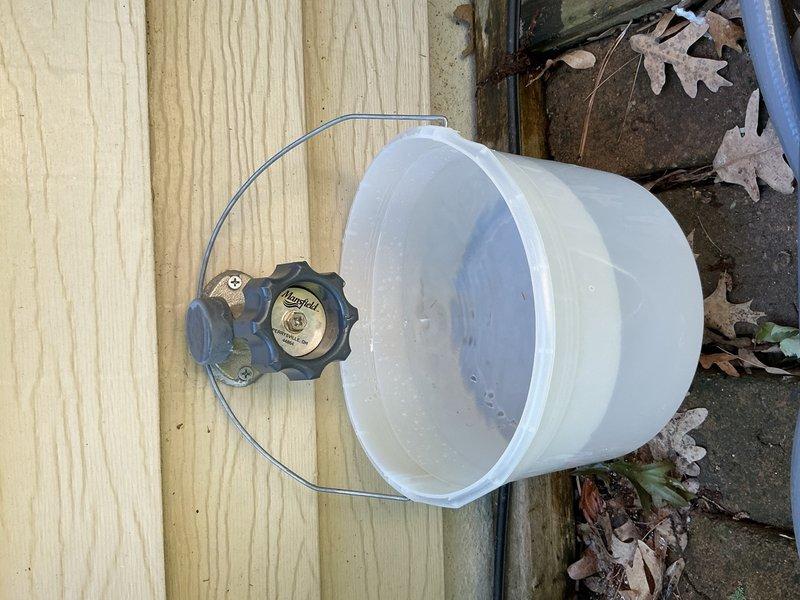 Responded to a recurring outdoor spigot leak at the same location previously serviced. Upon inspection, determined that the hose bib stem installed during the prior repair had failed due to worn housing components beyond effective repair. Removed the defective outdoor faucet assembly and installed a new replacement unit. Performed leak check to verify proper installation and confirm no active water discharge from the repaired fixture.