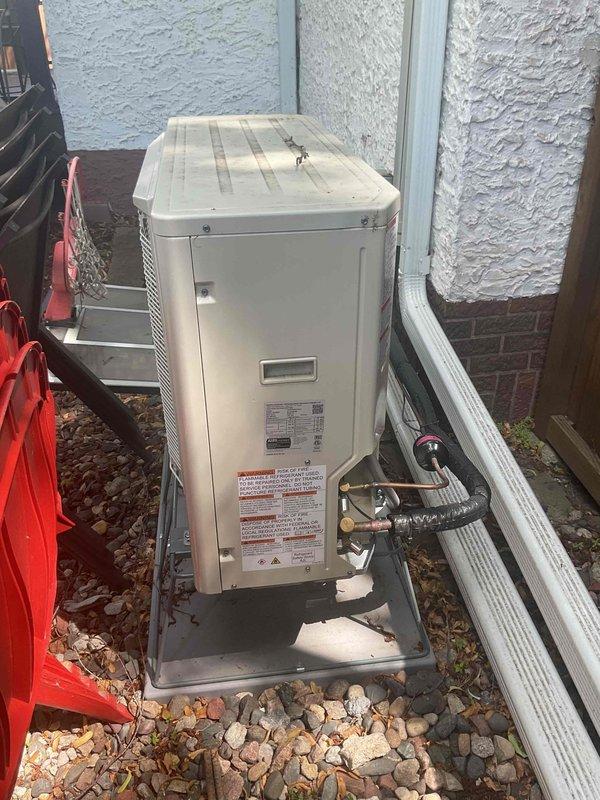 Completed annual cooling system maintenance visit on residential heat pump unit. Performed comprehensive tune-up inspection of outdoor condensing unit and internal components, including control board, compressor, refrigerant lines, and electrical connections. Replaced dirty air filter and verified all system components operating within normal parameters with no current issues identified.
