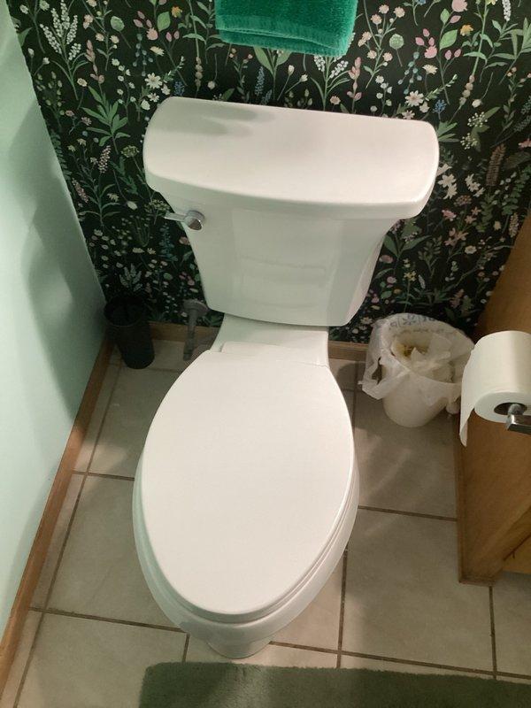 Responded to service call for two malfunctioning toilets in residence. First toilet was not flushing properly due to complete blockage in the trapway. Upon inspection and augering, removed a pencil lodged in the drain line that was causing the obstruction. Cleared blockage and restored proper flushing function. Second toilet was experiencing fill issues preventing tank from refilling after flush. Inspected fill valve assembly and internal tank components. Provided estimate for new toilet installation in master bathroom to replace aging fixture. Both toilets assessed and primary issue resolved on-site.