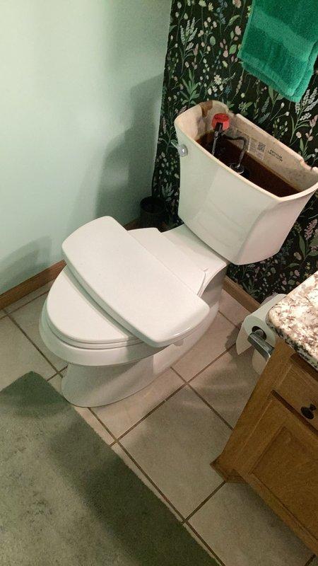 Responded to service call for two malfunctioning toilets in residence. First toilet was not flushing properly due to complete blockage in the trapway. Upon inspection and augering, removed a pencil lodged in the drain line that was causing the obstruction. Cleared blockage and restored proper flushing function. Second toilet was experiencing fill issues preventing tank from refilling after flush. Inspected fill valve assembly and internal tank components. Provided estimate for new toilet installation in master bathroom to replace aging fixture. Both toilets assessed and primary issue resolved on-site.