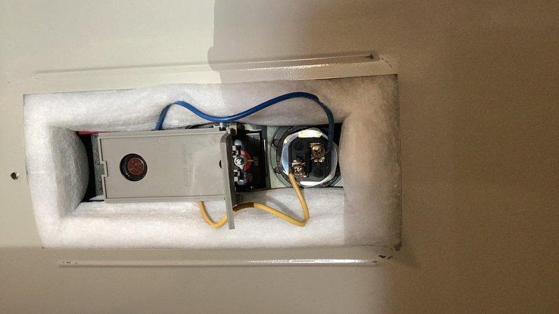 Responded to intermittent hot water complaint on 50-gallon Bradford White electric water heater, approximately 4 years old. Customer reported only 20 minutes of hot water availability with extended recovery time. Upon inspection, found both thermostats set to maximum temperature and evidence of recent breaker trip. Discovered melted plastic on lower heating element and determined upper element had failed, causing lower element to overwork and trip breaker. Replaced both upper and lower heating elements under warranty. Adjusted thermostat settings to appropriate temperature level and verified proper operation of unit.