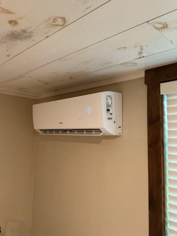 Completed preventive maintenance tune-up on five mini-split systems, including one Mitsubishi system (7 years old) and four Gree systems (10+ years old). Cleaned all indoor unit filters and rinsed outdoor condensers on both systems, verifying proper operation with 20°F temperature differential across all zones. Noted excessive noise from blower motors in Gree indoor heads indicating bearing wear and impending failure; coordinated with sales team for replacement system estimate due to ongoing reliability issues with Gree equipment while Mitsubishi system continues operating within normal parameters.