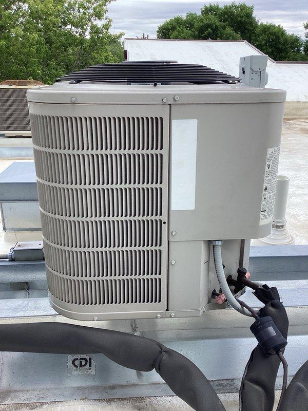 Completed annual preventative maintenance cooling visit on rooftop air conditioning unit. Performed comprehensive AC tune-up including system inspection, installed new 1" air filter, and verified operational performance. Unit is operating properly with an 18-degree temperature differential across the evaporator coil. Subcooling measurements were slightly elevated but remain within acceptable operational parameters and do not indicate any immediate system concerns at this time.