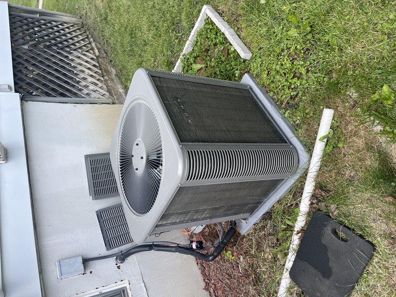 Performed comprehensive air conditioning tune-up on one-year-old system as part of annual maintenance agreement. Cleaned outdoor condenser coils, inspected and tested capacitor and contactor for proper operation, and verified system performance with temperature differential measurement of 18 degrees across the evaporator coil. All components found operating within normal parameters with no issues identified.