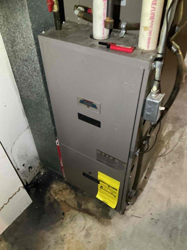 Responded to no cooling complaint on 10+ year old HVAC system. Upon arrival, found outdoor condensing unit operating but no airflow from indoor unit. Diagnosed seized blower motor as primary failure cause. Evaporator coil freezing confirmed due to lack of air circulation from failed blower assembly. Removed and inspected blower wheel assembly, confirming motor seizure. Provided equipment assessment and replacement options. Comfort advisor consultation recommended due to age of system and extent of repair required.
