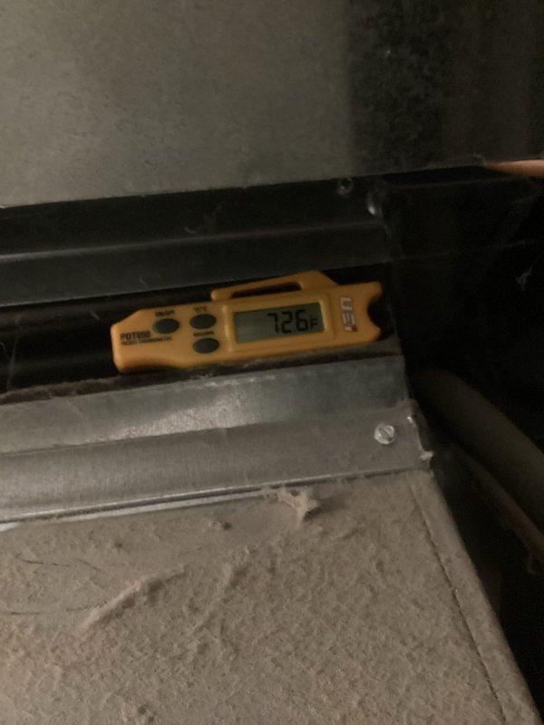 Completed comprehensive AC tune-up and system inspection as part of recurring maintenance agreement. Performed thorough evaluation of cooling system cleanliness, reliability, and operational performance. Verified refrigerant charge levels found to be within acceptable range, however noted compressor drawing higher than normal amperage indicating potential efficiency concerns. System showing signs of age and wear but maintaining functionality under current load conditions.

Conducted complementary furnace inspection on Bryant Plus 90 unit and identified critical safety issue with secondary heat exchanger. Upon detailed examination, determined heat exchanger to be compromised, which poses potential carbon monoxide hazard and requires immediate attention. This model has documented history of heat exchanger failures and current condition confirms need for corrective action.

Unable to complete air filter replacement as filter housing access was restricted; customer will need to install cus