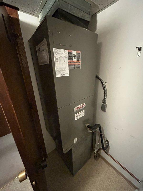 Completed comprehensive AC tune-up on a 3-year-old Lennox system. Performed full maintenance inspection including thermostat operation verification, filter condition assessment, blower assembly evaluation, outdoor coil examination, electrical component testing, contactor and capacitor inspection, condensate drain check, refrigerant performance analysis, and temperature split measurements. All readings confirmed within normal operating parameters with no mechanical defects or safety concerns identified. System operating properly at time of service. Recommended maintaining regular filter changes, keeping indoor and outdoor coils clean, and scheduling routine preventive maintenance to ensure continued optimal performance and longevity.