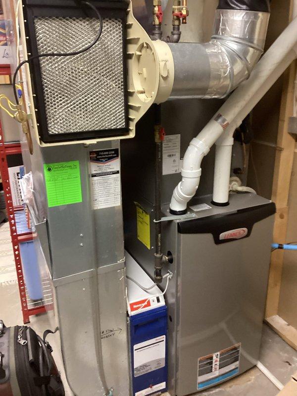 Completed annual maintenance service on 2-year-old Lennox HVAC system under active membership agreement. Performed comprehensive AC tune-up including filter inspection, system diagnostics, and operational testing of all components. System found operating within normal parameters with no deficiencies noted or repairs required.