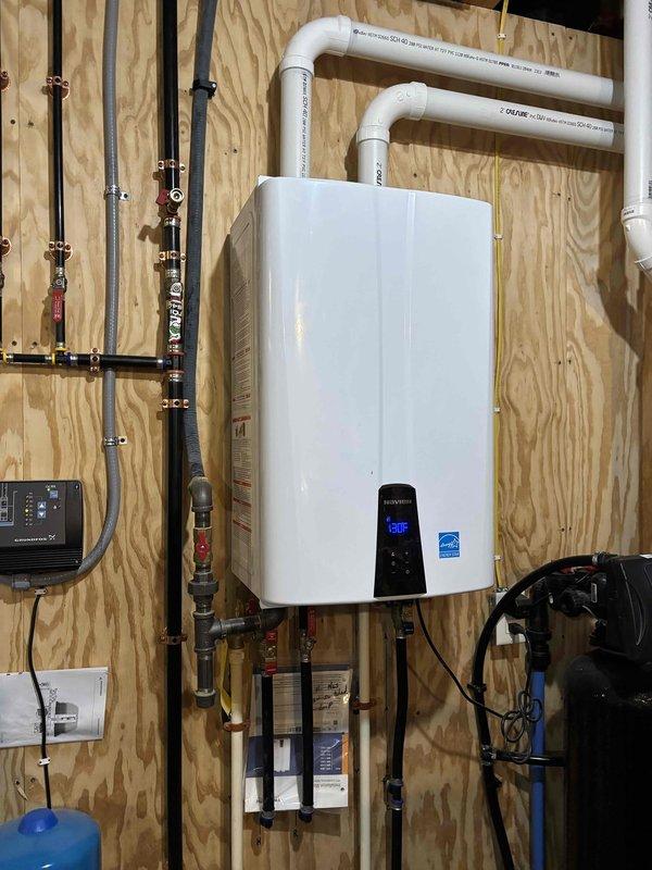 Completed comprehensive AC maintenance on one condenser unit utilizing R-410A refrigerant with an ambient temperature of 69 degrees. Performed full system inspection including air filter, thermostat operation, temperature split measurements, condenser unit, evaporator and condenser coils, blower motor, run capacitor, compressor operation, refrigerant charge levels, and condensate drain line. All electrical components in the outdoor disconnect panel were inspected, including contactor and dual capacitor with proper wire connections verified. System tested and confirmed operating within normal parameters with no deficiencies noted at time of service completion.