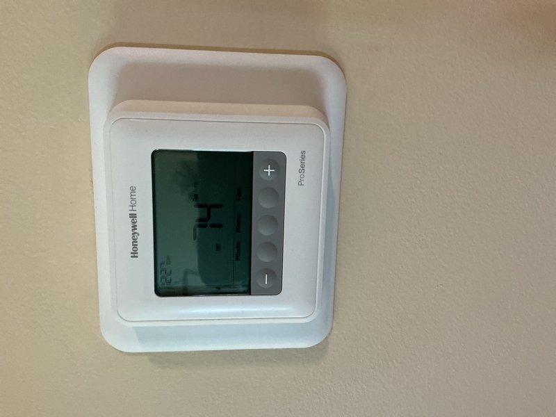 Completed comprehensive AC tune-up on rooftop condenser unit and indoor air handler. Replaced 20x20x1 air filter, verified blower motor speed within specifications, and inspected all electrical components including capacitor, contactor, and wiring connections. Checked refrigerant charge levels and confirmed proper system operation. Unit tested successfully and is operating efficiently for the cooling season.