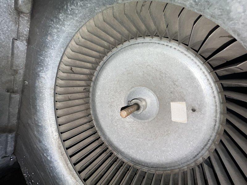 Responded to no cooling complaint with reduced airflow. Upon arrival, found system frozen solid with evaporator coil completely iced over. Identified contributing factors including heavily soiled air filter restricting airflow and humidifier damper left in open position during cooling season. Installed clean air filter and closed humidifier damper to proper seasonal setting. Provided customer education on central air conditioning operation and proper system expectations. System requires thaw period before diagnostic testing can be completed. Return visit scheduled to perform full system evaluation once ice has melted, including refrigerant charge verification, airflow measurements, and identification of root cause of freezing condition.