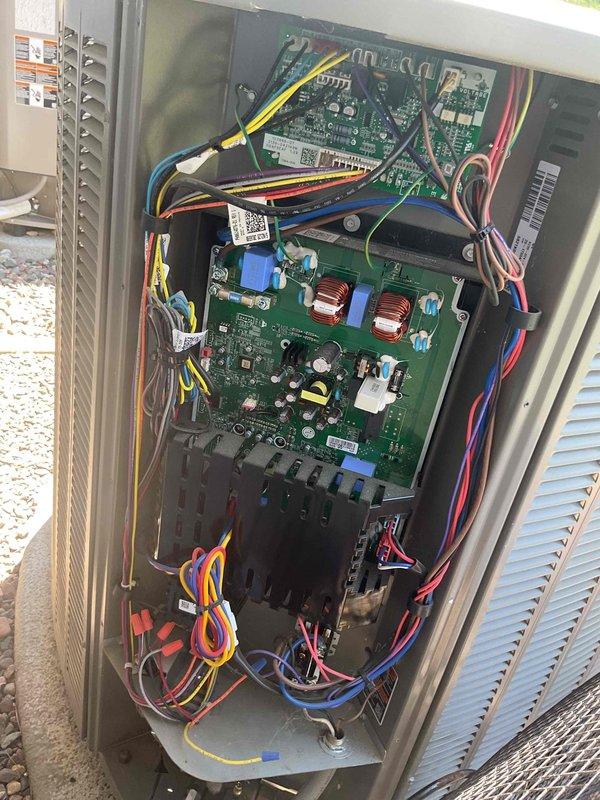 Completed preventive maintenance tune-up on residential standby generator unit as part of priority maintenance agreement. Found and replaced dirty air filter; advised customer to change filter monthly to maintain optimal performance and prevent system strain. Inspected electrical control panel, circuit boards, capacitors, and all wiring connections, confirming all components operating within normal parameters.
