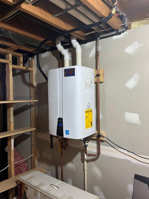 Performed Family Rewards cooling maintenance visit and addressed water leakage concern from furnace. Upon arrival, discovered pool of water at furnace base caused by clogged evaporator drain line and dirty air filter. Conducted complete AC tune-up including inspection of blower assembly and evaporator coil, both found to be in satisfactory condition. Performed electrical diagnostics on outdoor condensing unit with all readings within manufacturer specifications. Condenser coil confirmed clean with adequate airflow. Replaced air filter and successfully cleared evaporator drain line obstruction, restoring proper condensate drainage from drain pan. Ran system through complete operational test cycle for 15 minutes, confirming proper cooling performance with temperature split exceeding 16 degrees across evaporator coil. All components operating within normal parameters upon completion.
