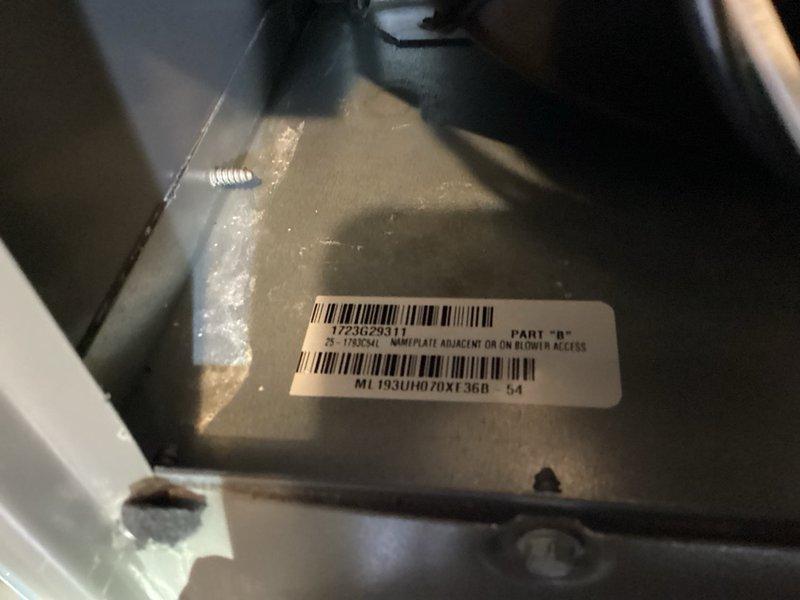Responded to service call for evaporator pan leaking under cooling coils causing floor flooding on 2-year-old HVAC system. Cleared condensate drain line of accumulated debris and sludge buildup, then verified proper drainage flow and function. Recommended inducer motor gasket replacement before heating season to prevent future issues.