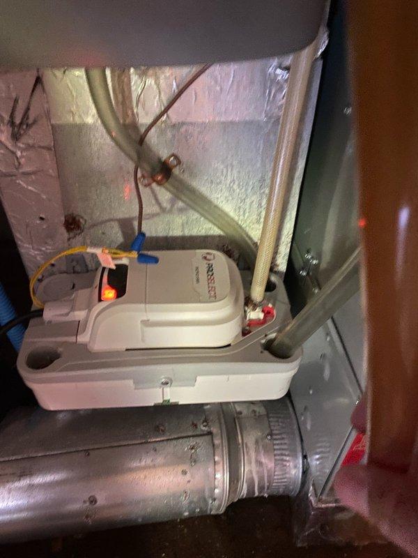 Responded to emergency no-cool call for 10+ year old system with water dripping from evaporator coil. Upon arrival, confirmed unit was shut down due to active water leak from drain pan. Inspection revealed severely deteriorated evaporator coil with extensive buildup, compromised drain pan integrity, and substantial contamination throughout the ductwork. Given the age of the system and extent of deterioration observed, determined that repair costs would exceed replacement value. Discussed options with customer and proceeded with full system replacement as the most cost-effective solution.
