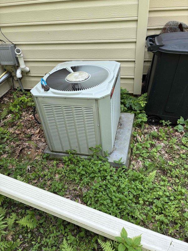 Responded to no cooling complaint on 29-year-old R-22 system. Upon inspection, found unit operating with critically low refrigerant charge at approximately 7 psi suction pressure, indicating system was nearly flat. Diagnosed significant refrigerant leak in aging system that reportedly requires annual recharging. Educated customer on closed-loop refrigerant system operation, explaining that recurring annual refrigerant loss indicates substantial leak requiring repair rather than simple recharge. Discussed R-22 phase-out status and obsolescence, recommending system replacement evaluation given age of equipment and discontinued refrigerant type. Provided repair options and replacement recommendations to prevent potential compressor damage from continued low-charge operation. Customer declined service and opted to pursue alternative service provider. Recommended shutting down system to prevent further component damage until proper repairs completed, but customer declined any further action