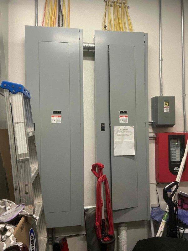 Responded to no cooling complaint for gymnasium area at daycare facility. Found indoor fan motor operating but outdoor unit completely non-operational. Performed diagnostic testing on outdoor unit components and identified failed capacitor preventing compressor and condenser fan operation. Replaced defective capacitor with new unit, restored power, and verified proper system operation with adequate cooling performance. Recommended preventative maintenance service for all four rooftop units due to observed dirt accumulation affecting system efficiency.