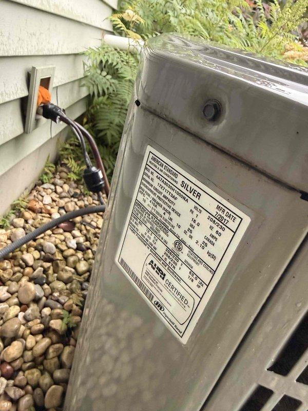 Responded to no-cool call on 8-year-old central air conditioning system with complete loss of cooling and blower operation. Upon arrival, determined unit had experienced coil freeze-up due to restricted airflow from dirty filter and closed registers throughout the home. High static pressure from frozen coil caused blower motor to shut down on error code. 

Replaced air filter and verified all supply registers were opened to restore proper airflow. Started system and confirmed all components functioning properly. Adjusted blower speed from 800 CFM to 900 CFM to optimize airflow for 2.5-ton system capacity. Connected manifold gauges and recorded operating pressures: 300 PSIG high side, 125 PSIG low side, with 20°F superheat and 13°F subcool—all within manufacturer specifications. Suction saturation temperature measured at 41°F, indicating proper refrigerant charge and system operation.

System now operating normally with proper cooling output. All issues resolved as residual effects from