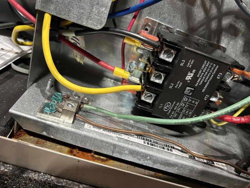 Replaced defective soft start kit on geothermal heat pump unit under parts and labor warranty. Removed failed component and installed new soft start kit. Performed operational testing on geothermal system to verify proper startup sequence and confirmed all functions operating within normal parameters.