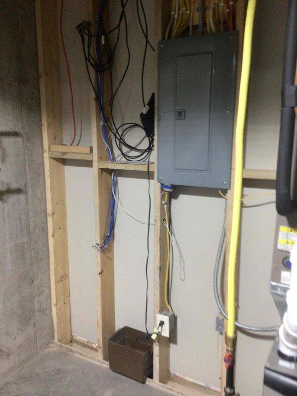 Responded to customer complaint of high-pitched, steady whistling noise occurring when air conditioning system activated and during operation. Upon inspection of Lennox furnace system, identified improperly seated air filter as source of noise. Repositioned filter to proper seated position within filter rack, eliminating air bypass and resolving whistling noise completely.