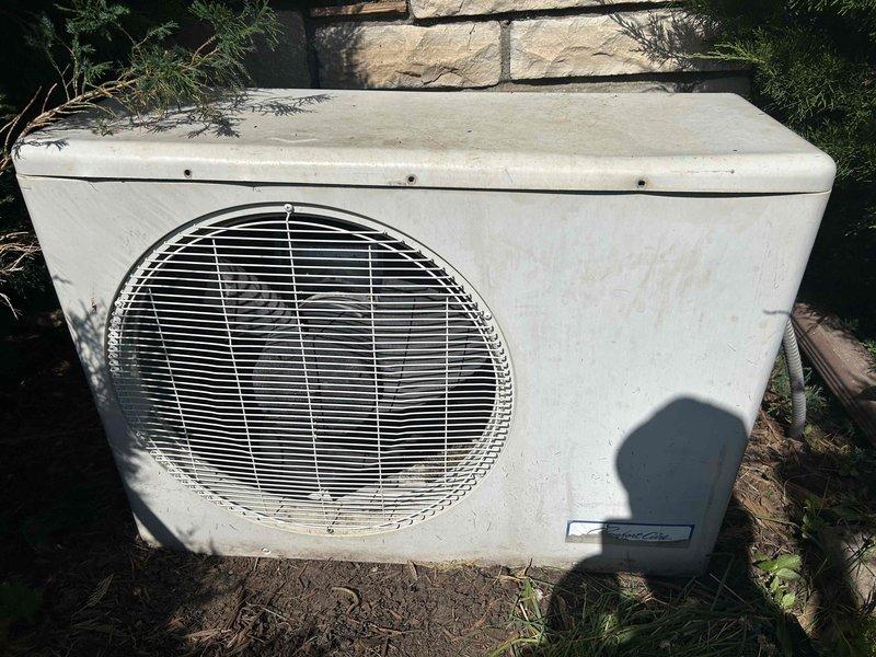 Responded to no cooling call on 10+ year old Energy Knight mini split system. Upon arrival, found indoor unit operating but outdoor condenser unit not running. Inspection revealed mouse nest inside outdoor unit with numerous loose electrical connections. Removed rodent nesting material, cleaned affected areas, and tightened all loose wire connections at terminal block. Tested system operation and confirmed outdoor unit now running properly with normal cycling.