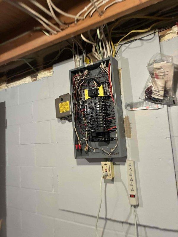 Responded to no-cool complaint on 24-year-old R-22 system with breaker tripping immediately upon call for cooling. Diagnosed failed compressor with severely burnt and blown-out terminal pins—one pin pulled free easily, all terminals contaminated with oil from refrigerant discharge. Recommended system replacement due to compressor failure, R-22 phase-out, and unit age exceeding expected service life. Coordinated with sales team for replacement estimate same day.