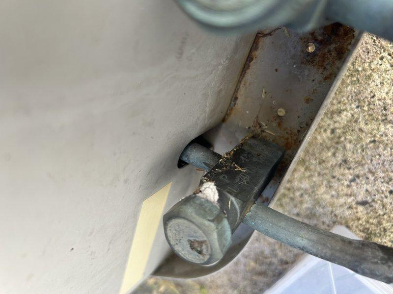 Responded to no cooling complaint on 9-year-old system at rental property. Upon arrival, found thermostat control wire completely severed at exterior penetration. Repaired wire by splicing and reconnecting to restore communication between thermostat and outdoor unit. Once system was operational, performed diagnostic testing with manifold gauges and confirmed system was operating with low refrigerant charge. System utilizes R-22 refrigerant. Coordinated with property owner to schedule service advisor appointment to discuss options for refrigerant recharge or further system evaluation. System left in safe operating condition pending owner decision on refrigerant service.