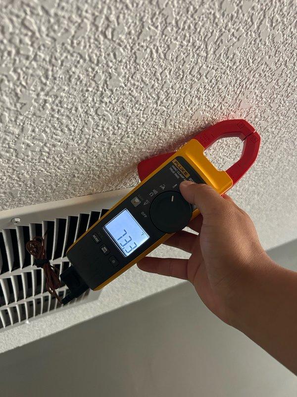 Responded to no cooling complaint on Carrier water source heat pump. Upon arrival, verified proper line voltage present and thermostat calling for cooling mode, but unit failed to respond initially. Performed diagnostic jumper tests from R to Y terminal which energized cooling mode, however supply air temperature remained above 70°F indicating insufficient cooling capacity. Confirmed indoor blower motor operation by jumping R to G terminals. Reterminated and secured all low voltage wiring connections at control board to ensure proper electrical contact.

Connected refrigerant gauges to service ports and performed pressure analysis of refrigeration circuit. Found low suction pressure with corresponding low saturated suction temperature, while discharge pressure remained within acceptable operating range. Limited equipment access prevented accurate subcooling and superheat measurements. Based on observed operating pressures and system performance, determined unit is operating in an under