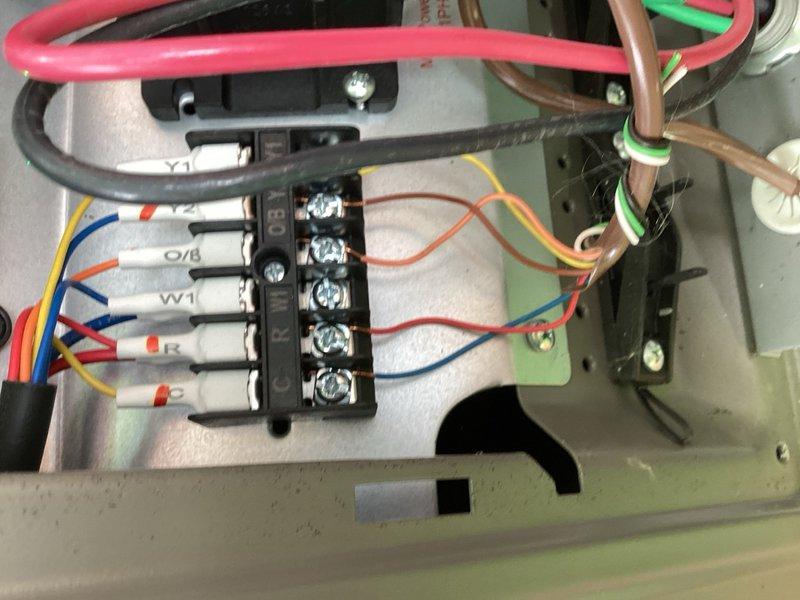 Responded to install callback for 3-ton heat pump system experiencing extended recovery time during cooling cycles. Previous technicians suspected system was stuck in low-stage cooling and not engaging second-stage operation. Verified and corrected blower speed settings for both cooling stages at the air handler. Adjusted thermostat parameters to engage second-stage cooling more aggressively for faster temperature recovery. Checked refrigerant charge and adjusted subcooling to 13°F for optimal performance. Verified proper operation of Honeywell wireless thermostat controls and wiring connections. System now achieving 20°F temperature split and cycling through both cooling stages as designed. Recommended utilizing thermostat scheduling feature to minimize temperature recovery demands. System operating normally with both stages engaging properly.