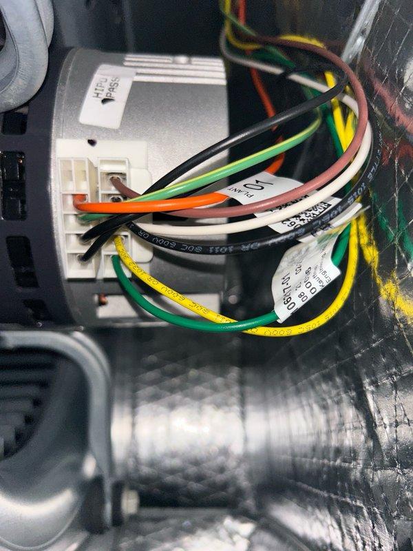 Performed comprehensive AC maintenance inspection on rooftop unit. Accessed roof via front desk key and completed full system evaluation including thermostat operation, blower assembly, outdoor coil, electrical components, contactor, capacitor, condensate drain, refrigerant performance, and temperature split measurements. Customer reported excessive fan motor noise; adjusted blower motor to lower speed setting, which reduced noise levels while maintaining adequate airflow and refrigeration performance. Verified filter was recently changed by customer. All electrical connections tested and confirmed secure. System operating within normal parameters at time of service. Recommended maintaining regular filter changes, keeping indoor and outdoor coils clean, and scheduling routine preventive maintenance to ensure continued optimal performance.