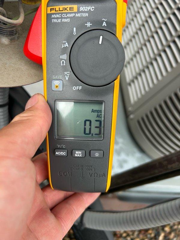 Performed comprehensive AC maintenance inspection on rooftop unit after obtaining roof access from front desk. Verified thermostat operation showing proper cooling mode and temperature control, confirmed recent filter change was adequate, and inspected blower assembly. Evaluated outdoor coil condition, tested electrical components including contactor and capacitor with clamp meter showing normal amperage readings, checked condensate drain flow, and measured refrigerant performance with temperature split within manufacturer specifications. All system components operating properly with no mechanical defects or safety concerns identified at time of service.