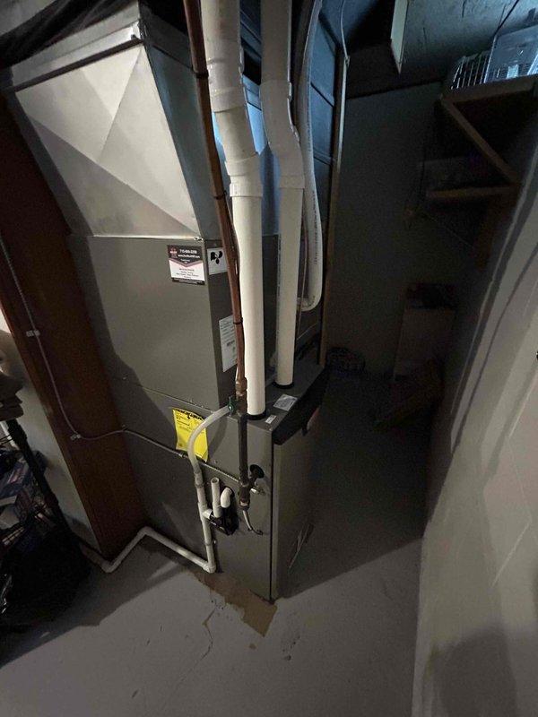 Performed comprehensive air conditioning tune-up and maintenance on 3-year-old Lennox system. Completed full system cleaning and operational check of all AC components, including inspection of electrical connections, refrigerant levels, and airflow performance. System operating within normal parameters with no deficiencies noted.
