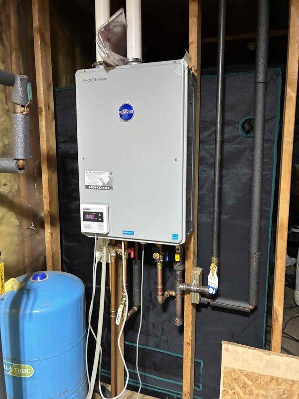 Responded to a no-cool complaint on a 2-year-old Lennox system where the outdoor fan would not activate. Diagnosed no power to the condenser unit and traced the issue to a failed breaker-style disconnect switch at the outdoor unit. The obsolete disconnect should have been replaced during the original system installation. Replaced the faulty disconnect with a new unit and restored power to the condenser. Verified system operation with an 18-degree temperature differential across the evaporator coil, confirming proper cooling performance. Noted significant vegetation overgrowth around the outdoor unit that could restrict airflow and recommended clearance for optimal system efficiency. System restored to normal operation.