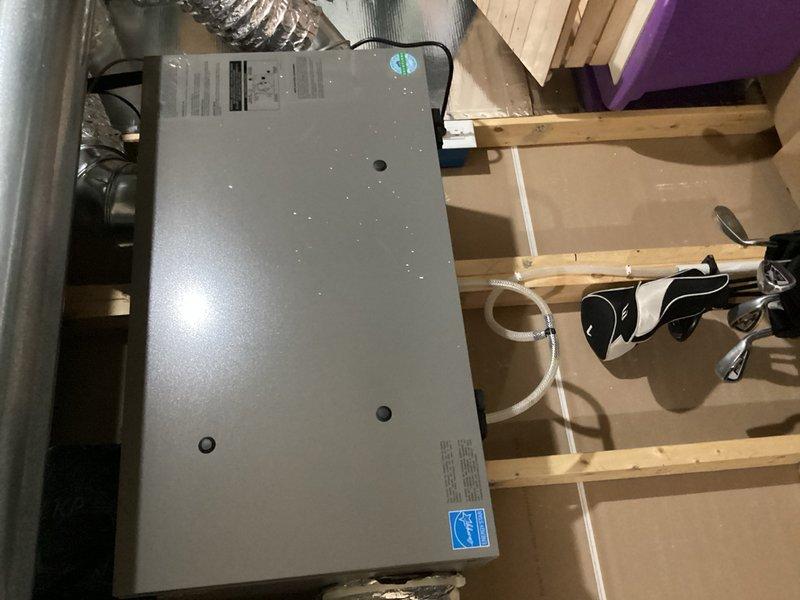 Responded to service call for garbage disposal that was making loud noise before ceasing operation. Upon inspection, discovered the air switch had become unplugged from its power source. Reconnected the air switch plug and tested the disposal unit, which resumed normal operation without requiring any tools or replacement parts. Issue resolved with simple reconnection of disconnected air switch component.
